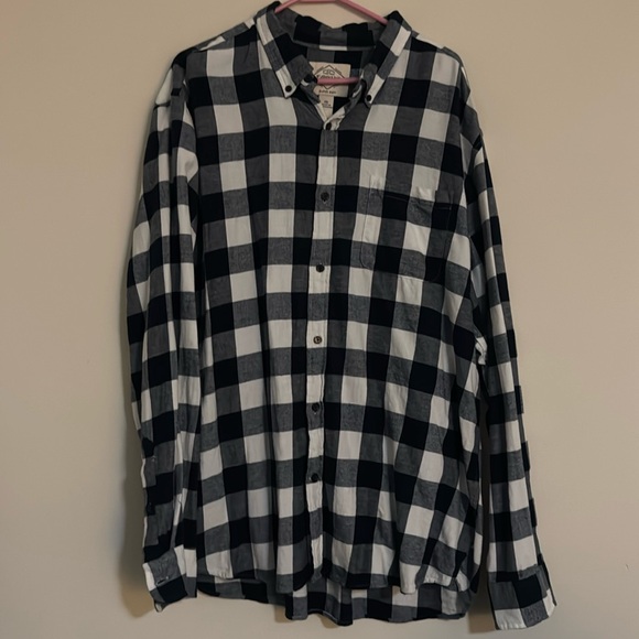 90s~00'S St. John's Bay Long Sleeve Flannel Check Shirt Men's Size L Vintage /eaa404319